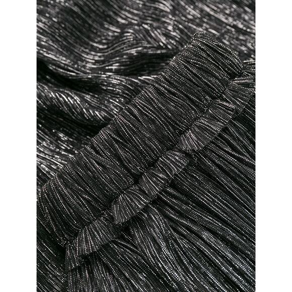 Isabel Marant Etoile Beatrice Midi Skirt Gunmetal‎ Grey Silver Black Metallic XS - Picture 3 of 15